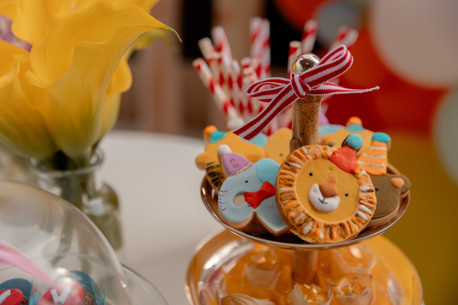 Detalhe dos doces